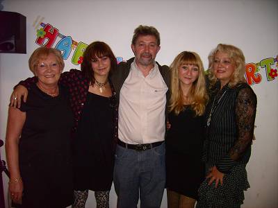 Dani�lou, comtesse, Candice et oph�lie mes ni�ces autour de Jp mon �poux, et catherine, la duchesse,