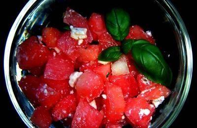 Salade de pastèque à la feta