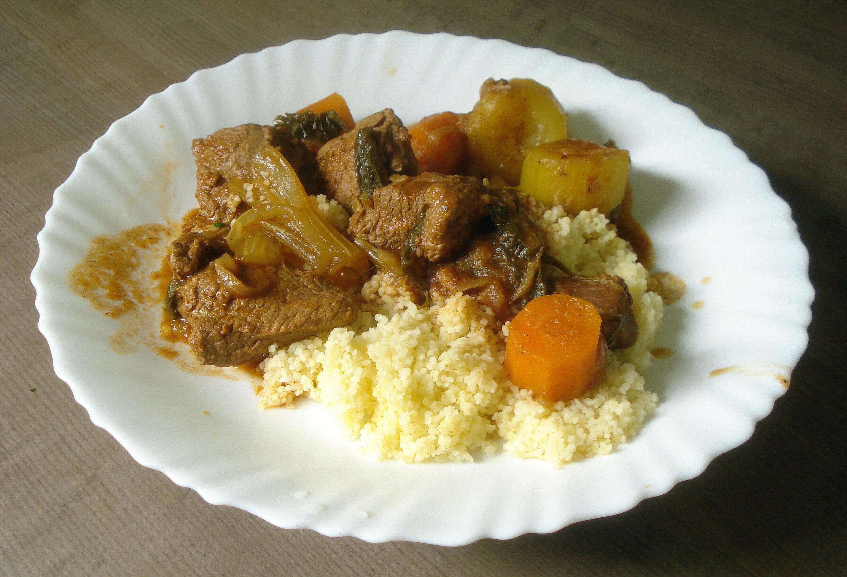 Couscous d'agneau